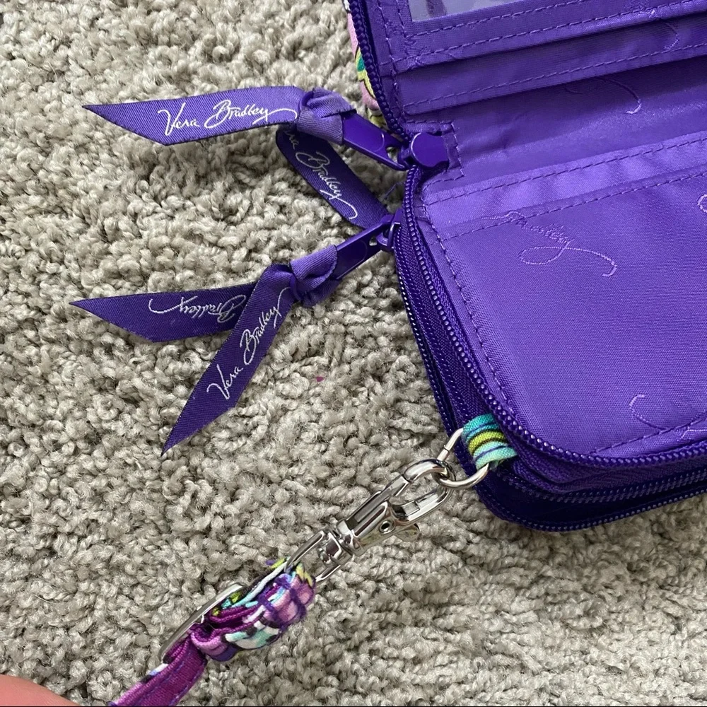 Vera Bradley Small Purse Removable Strap Wallet - Picture 7 of 12